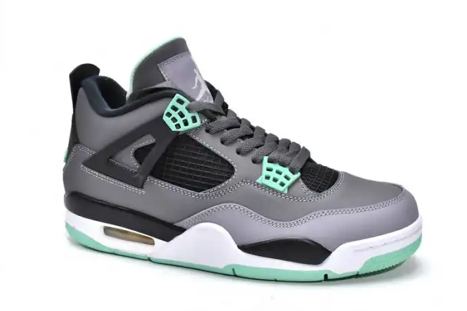 One Kick Jordan Glow 308497-033 Green Air Retro 4 0706